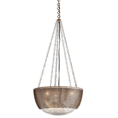Chainmail Bowl Pendant by Arteriors - Starlight Lighting USA and Canada